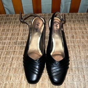 Black Slingbacks 8